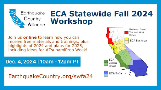 Graphic with details about the December 4, 2024 ECA Statewide Fall Workshop